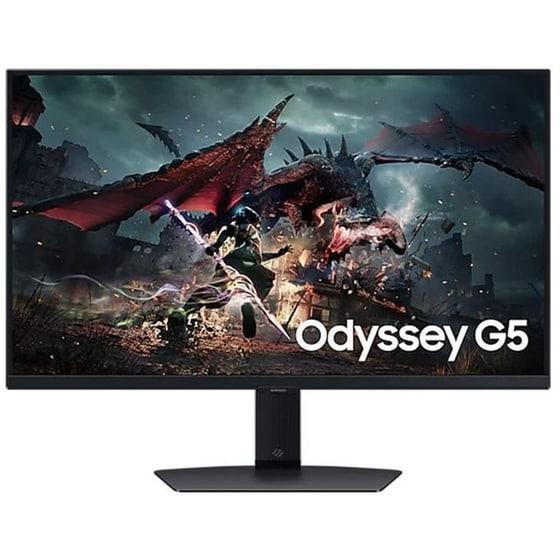 SAMSUNG ODYSSEY G5 27"  S27FG502EM FLAT IPS QHD 1MS 180HZ  BLACK MONITOR شاشة سامسونج 27  180 هيرتز جي 5
