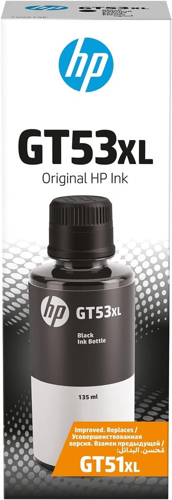 HP INK GT53XL BLACK حبر اتش بي