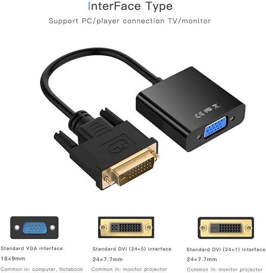 DVI to VGA Convertor