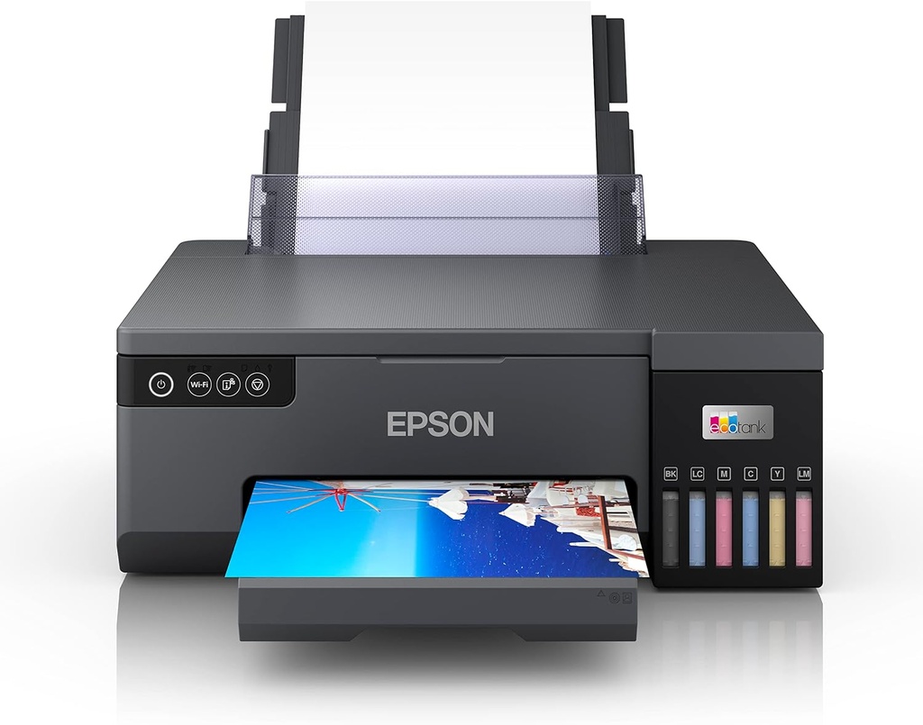 Epson printer l8050 inkjet printer طابعه  ابسون  ملونه  6 الوان  