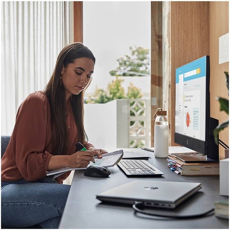 HP AIO 440 G9 CORE I5 - RAM 8GB - HARD 512SSD -A2N WIN 11 PRO  جهاز اتش بي الكل ف واحد