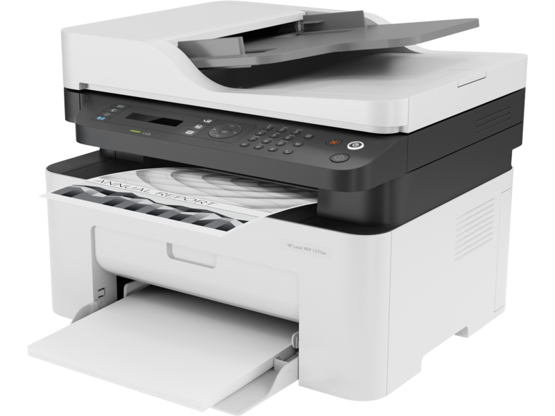 HP PRINTER 137FNW BLACK 4*1-20PPM طابعة اتش بي اسود