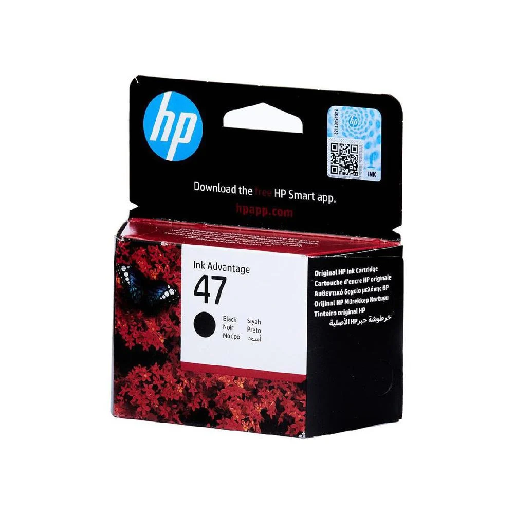 HP INK 47 BLACK ORIGINAL حبر اتش بي اسود