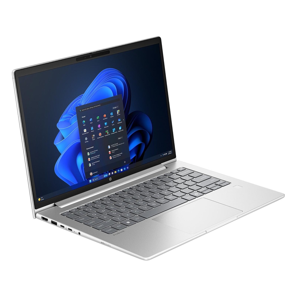 HP ProBook 4 G1i 14 Laptop is a premium AI-ready business notebook powered by the Intel® Core™ Ultra 7 255U Processor, featuring a 14-inch WUXGA Anti-Glare IPS Display, 24GB DDR5 Memory, 512GB PCIe NVMe SSD, and advanced enterprise security. Built for professionals, it delivers outstanding performance, intelligent AI acceleration, and exceptional mobility in a sleek Pike Silver design