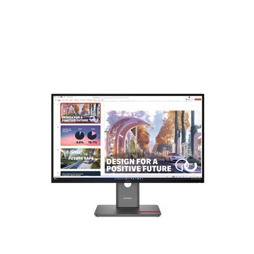 Lenovo ThinkVision T27QD-4v 27" QHD Monitor | IPS | 120Hz | USB-C 100W | Webcam | Teams Certified