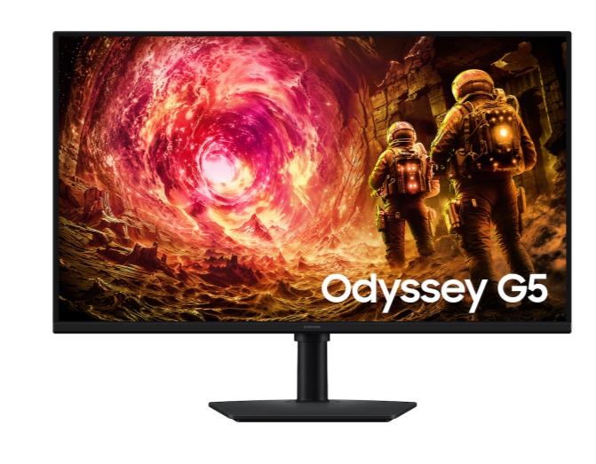 Samsung Odyssey G5 32-Inch QHD Gaming Monitor, 180Hz, 1ms GTG, VA Panel (LS32FG510EMXUE)