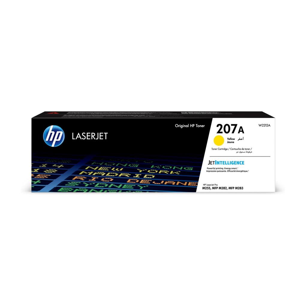 HP TONER CARTRIDGE 207A YELLOW
