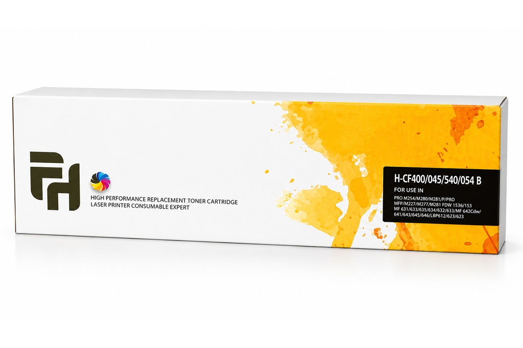   FH toner cartridge203A CF400A/CF540A/045/054 BKحبر متوافق اف اتش