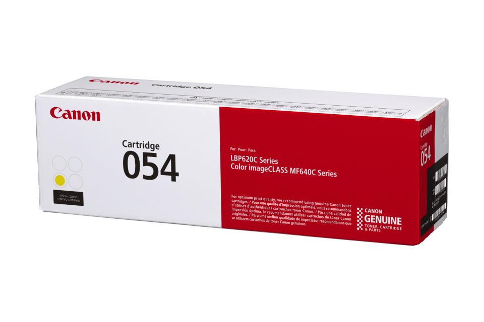 CANON TONER 054 YELLOW ORIGINAL حبر كانون اصلي
