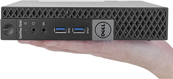 DELL DESKTOP MINI CORE I5 RAM8GB - HARD 256 SSD USED جهاز ديل مستعمل