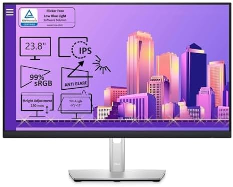 DELL MONITOR P2422H 24INSH شاشه ديل 24 بوصه