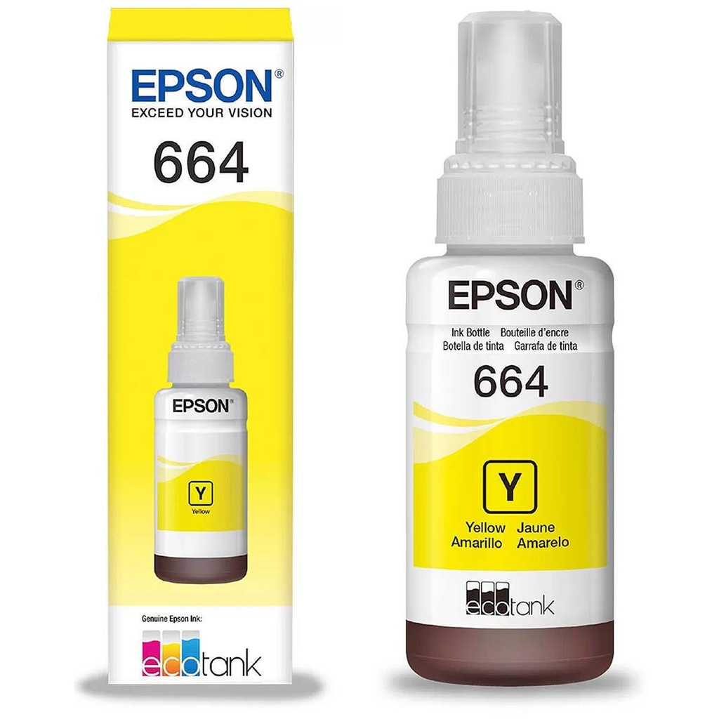 EPSON REFAIL INK 664 YELLOW