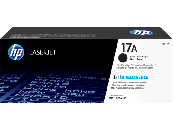 HP TONER CAERTRIDGE 217A BLACK  حبر اتش بي اسود