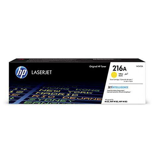 HP TONER CARTIDGE 216A YELLOW TONER حبر اتش بي اصلي