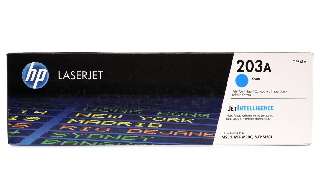 HP TONER CARTRIDGE 203A CYAN حبر اتش بي