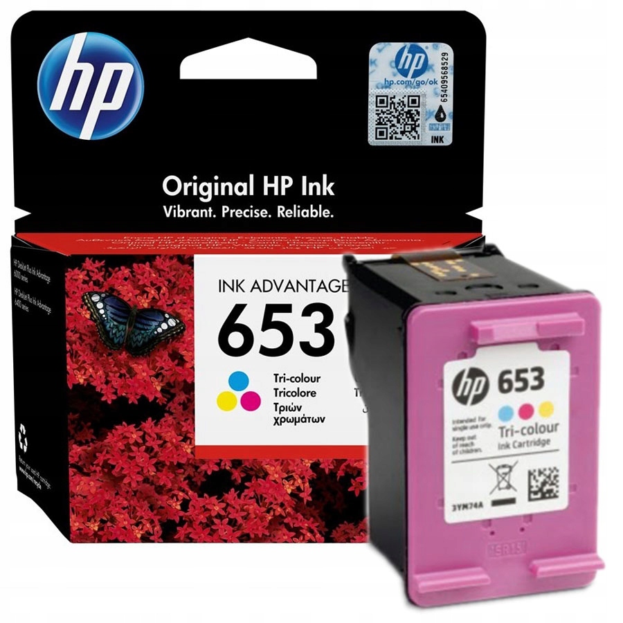 HP TONER INK 653 COLOR ORIGINAL