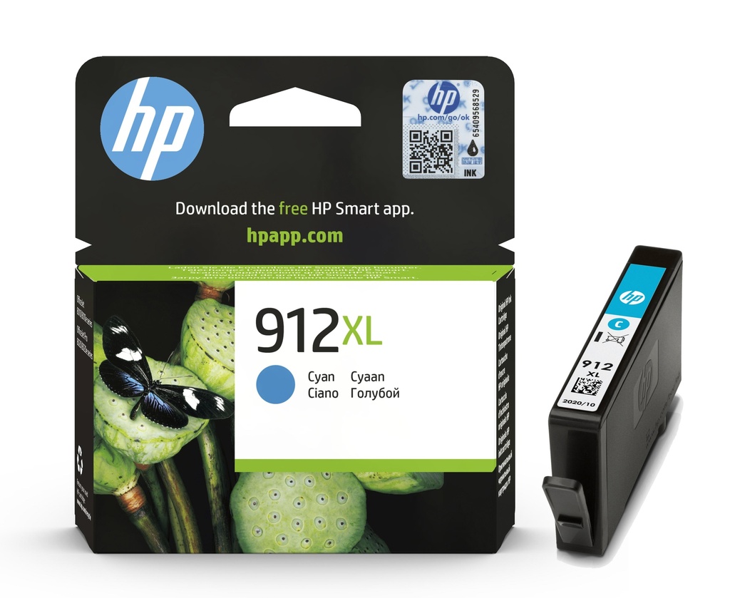 INK HP 912 XL CYAN حبر اتش بى ازرق