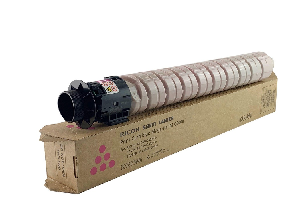RICOH TONER CARTRIDGE IMC6000 MAGENTA  ORIGINAL حبر ريكو اصلي