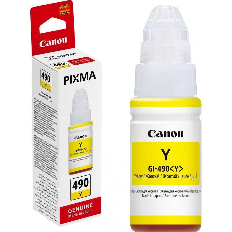 canon ink 490 yellow