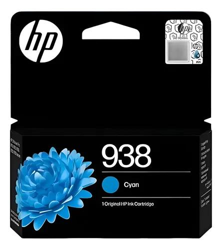 INK-HP-938-Cyan Original Ink Cartridge  4S6X5PE     حبر اتش بي  اصلي  
