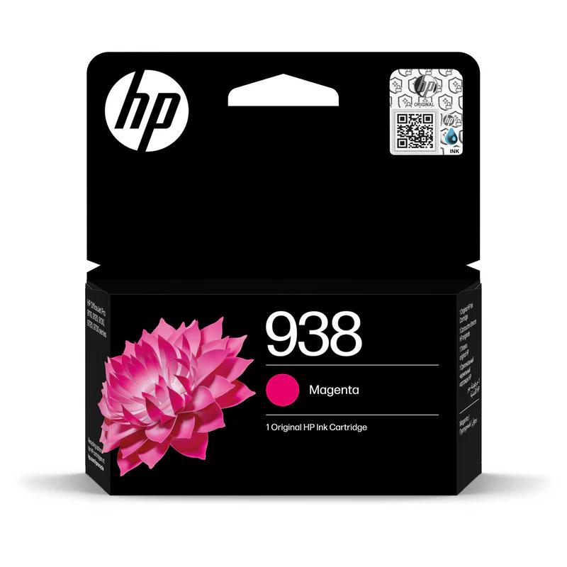 INK-HP-938-Magenta Original Ink Cartridge 4S6X6PE  حبر اتش بي اصلي  