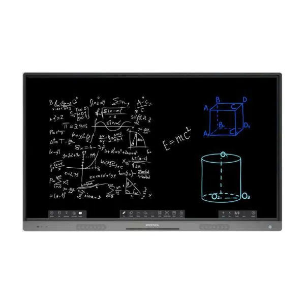 Specktron Interactive LED Display Model: CDX75i • 75" Interactive LED Display, • Ram/Rom 8GB, 128GB, • Zero Gap 50 Touch • Inbuilt Bluetooth & Wi-Fi • OS