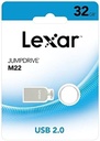 32GB Lexar® JumpDrive® M22 USB2.0 Light Gold Flash Drive 