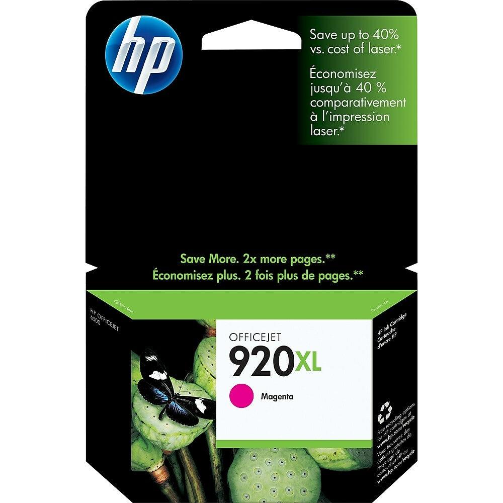 HP INK 920XL HL-YLLD-MAGENTA ORIGINAL -CD973AE-BGX حبر اتش بي احمر 