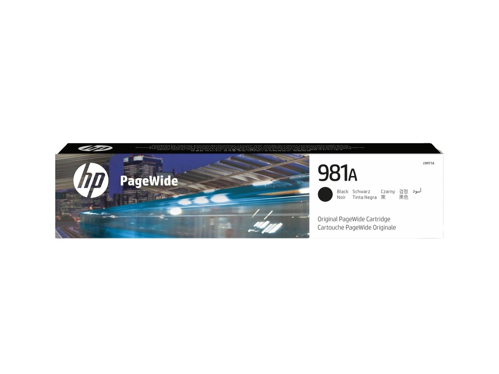 HP INK CARTRIDGE 981A BLACK حبر اتش بي اصلي