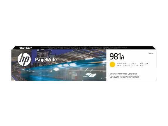 HP INK CARTRIDGE 981A YELLOW حبر اتش بي اصلي