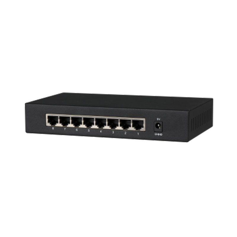 ‏ DH-PFS3008-8GT‏ Dahua 8-Port Desktop 10/100/1000 Mbs Ethernet Switch (metal)
