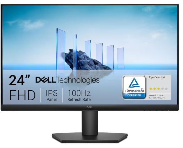 DELL MONITOR SE2425H-210-BNHL-24 INCH شاشة ديل 24 بوصة 