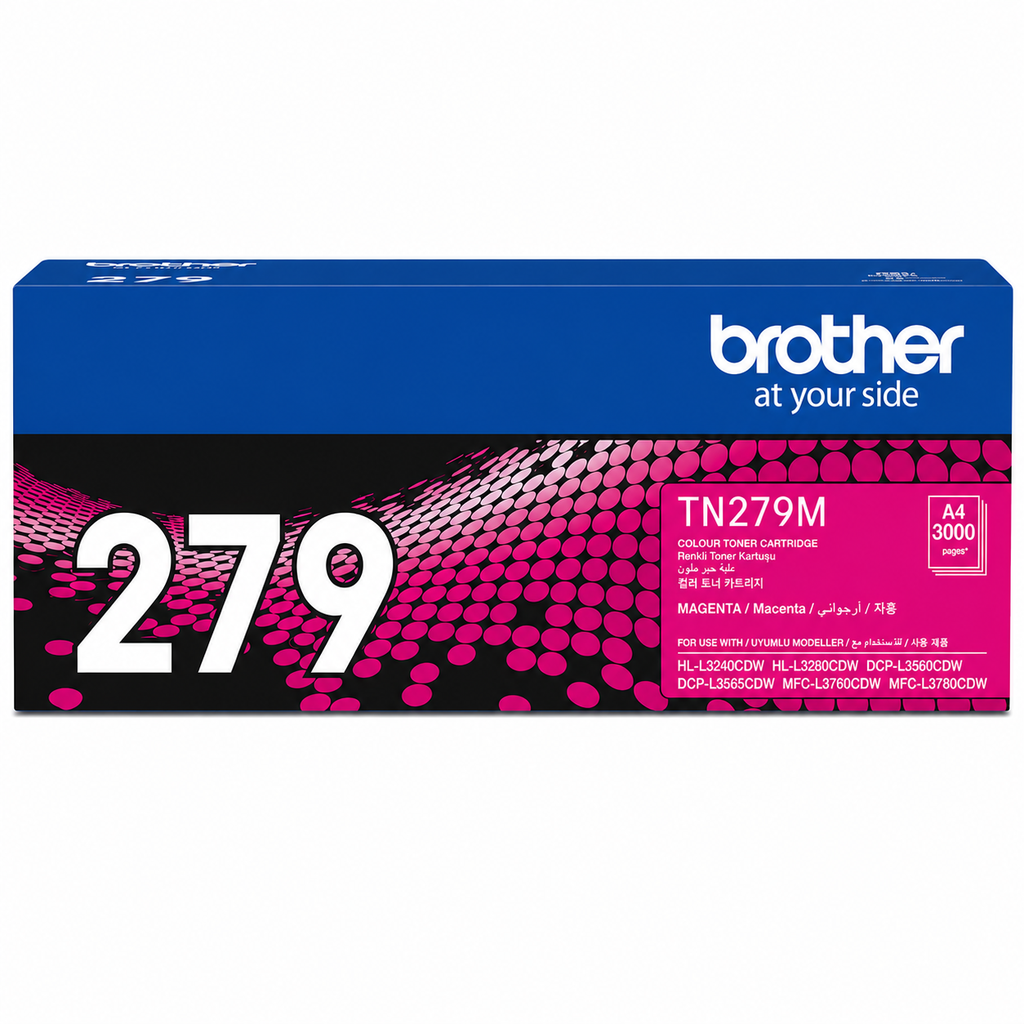BROTHER TONER CARETRIDGE TN279 MAGENTA حبر برازر اصلي