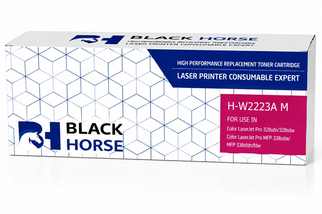 BLACK HORSE CARTRIDGE 222A-W2223 MAGENTA حبر متوافق بلاك هورس