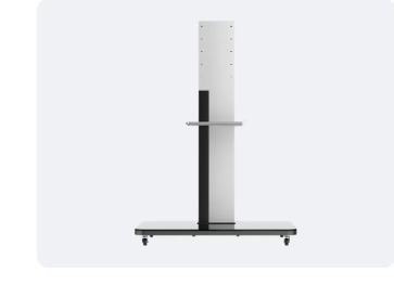 Mobile stand HK76G2, for 65-86inch Horion IFP (Carbon steel + tempered glass), Horion brand,