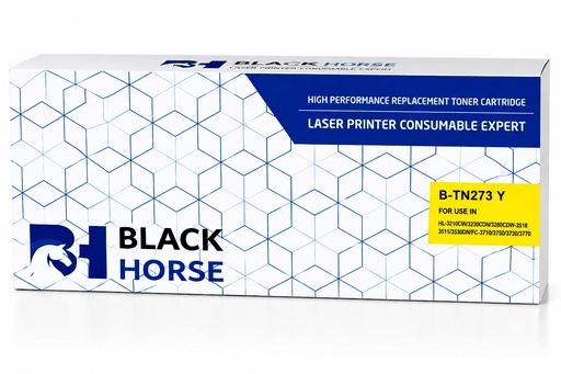 [False162]   BLACK HORSE BH  Toner Cartridge B2 BR-TN213/263273//283Y-CP 1.3K   حبر متوافق  بلاك  هورس 