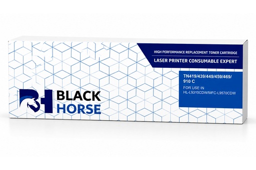 [False003]   BLACK HORSE BH  Toner Cartridge B2 BR-TN419/439/449/459/469/910C-CP  9k  حبر متوافق بلاك  هورس  