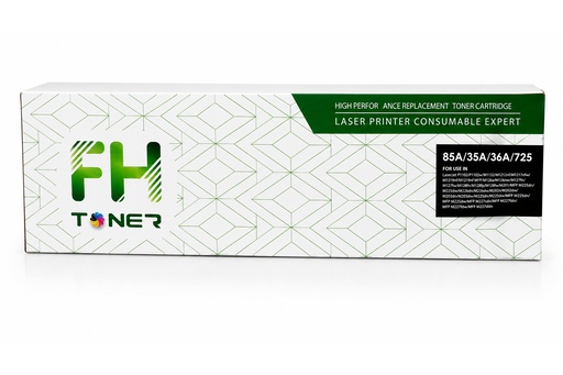 [FH001]   FH toner cartridge 85A/35A/36A/725  حبر متوافق اف اتش