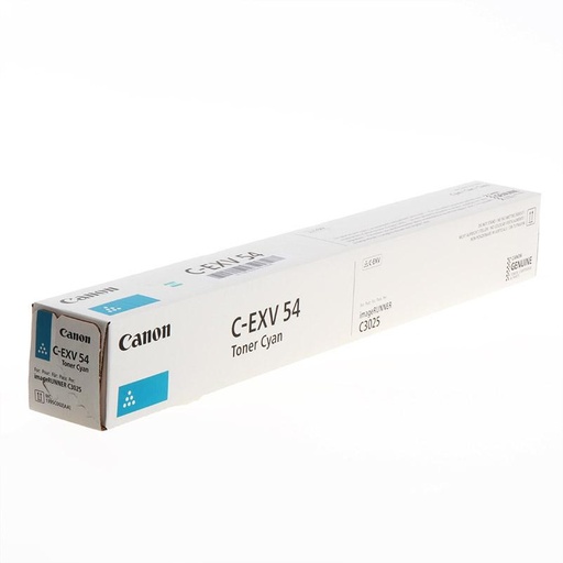 [21015002028] CANON TONER C-EXV54 ORIGINAL CYAN حبر كانون اصلي
