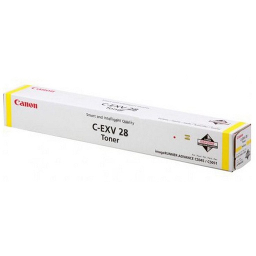 [21015002017] CANON TONER CARTRIDGE CEXV-28 YELLOW ORIGINAL حبر كانون اصلي