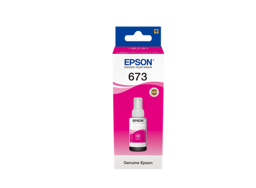 [21014003005] EPSON INK 673 MAGENTA   حبر سائل ابسون