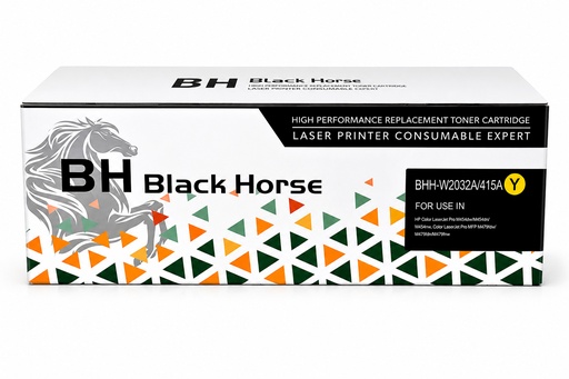 [False150] HORSE BH  Toner Cartridge of Hp bhh w2032a/415 YYELLOW    حبر  متوافق  بلاك هورس
