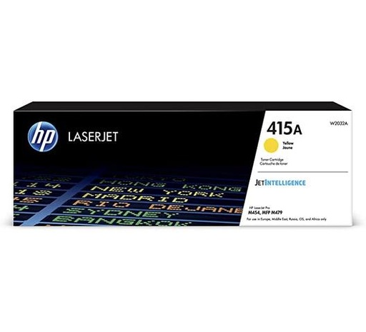 [21015001015] HP TONER CARTRIDGE  CF415A YELLOW  حبر اتش بي ليزر
