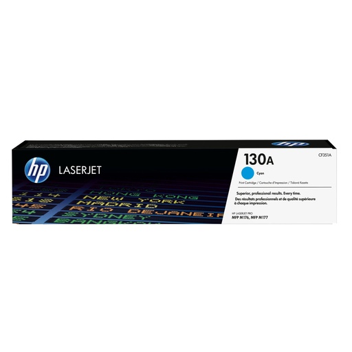 [21015001060] HP TONER CARTRIDGE 130A ORIGINAL CYAN حبر اتش بي اصلي ازرق