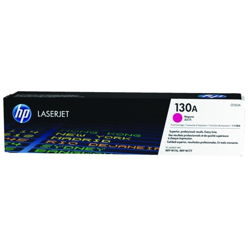 [21015001061] HP TONER CARTRIDGE 130A ORIGINAL MAGENTA  حبر اتش بي اصلي احمر