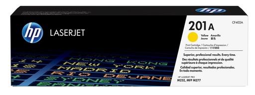 [21015001072] HP TONER CARTRIDGE CF402 YELLOW  201A  حبر لتش بي اصلي