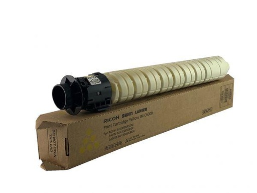 [21015006016] RICOH TONER CARTRIDGE IMC6000 YELLOW ORIGINAL حبر ريكو اصلي