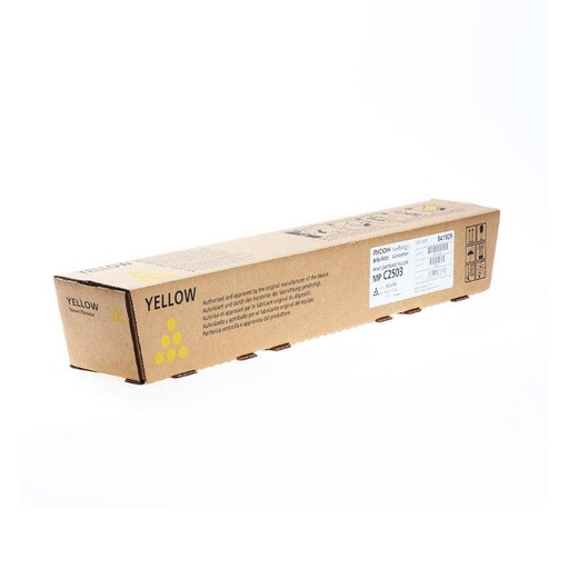 [21015006024] RICOH TONER CARTRIDGE MP C2503 ORIGINAL YELLOW  حبر ريكو اصلي