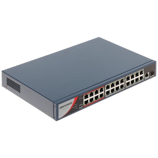 [10013007] Hikvision 24-Port Gigabit Unmanaged PoE Switch (10/100/1000 Mbps)