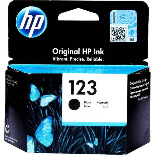 [21014002079] حبر طابعه اتش بي 123 اسود HP INK TONER 123BLACK